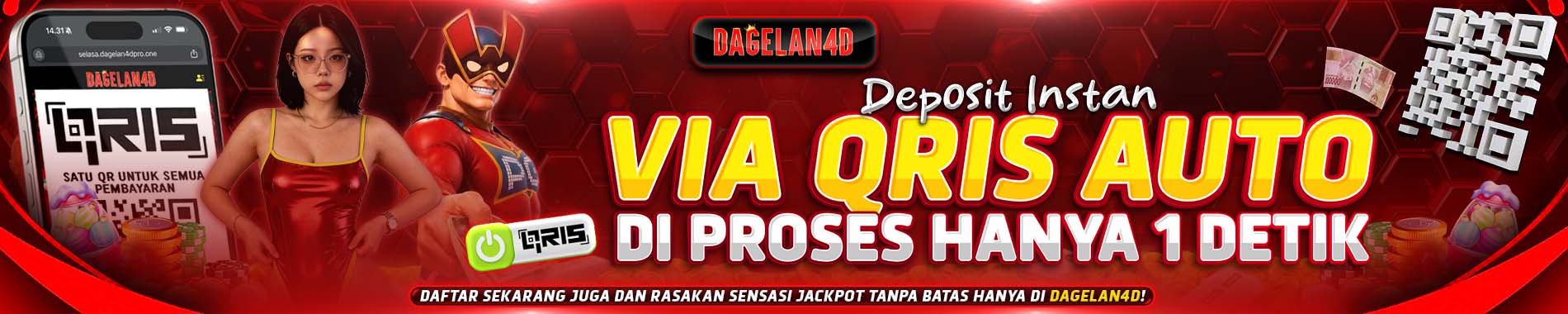 VIA QRIS AUTO DAGELAN4D